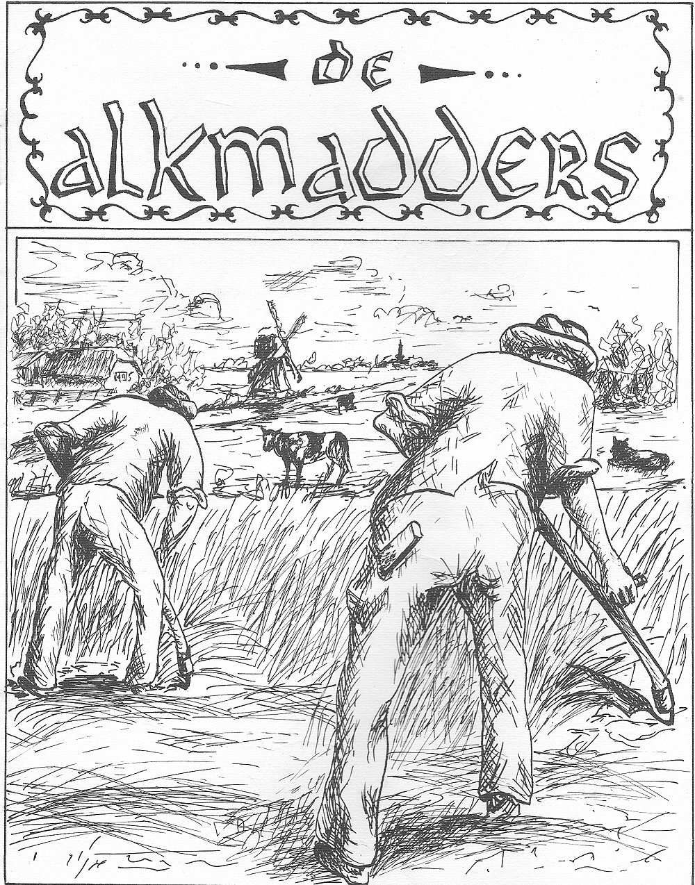 Cover van de eerste Alkmadders